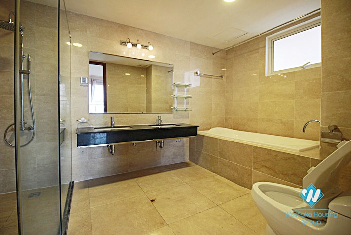 Spacious well finished apartment for rent in Ciputra, Tay Ho